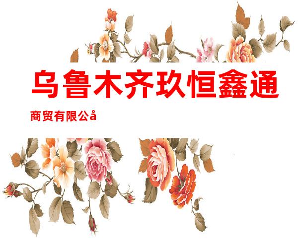 乌鲁木齐玖恒鑫通商贸有限公司