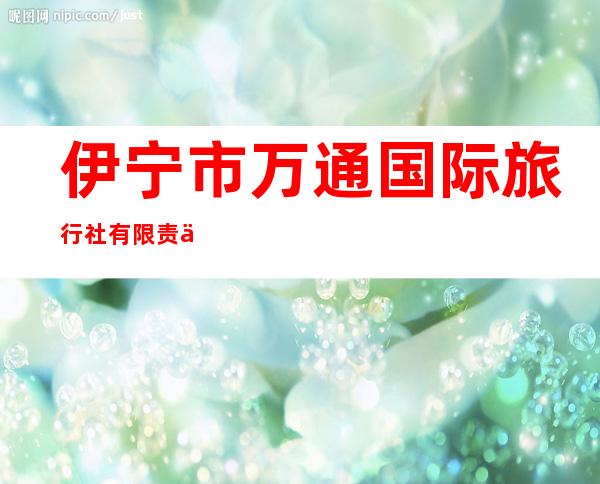 伊宁市万通国际旅行社有限责任公司