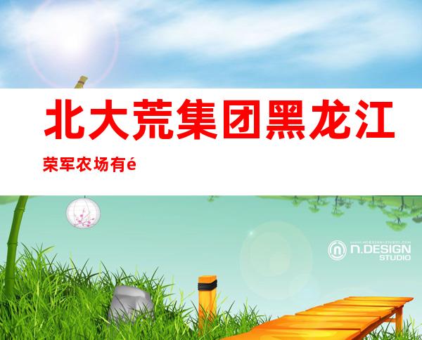 北大荒集团黑龙江荣军农场有限公司林业分公司