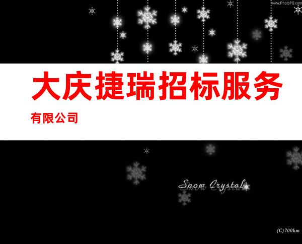 大庆捷瑞招标服务有限公司