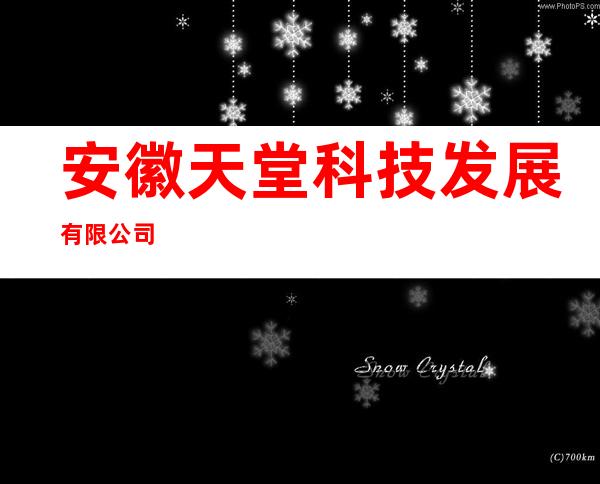 安徽天堂科技发展有限公司