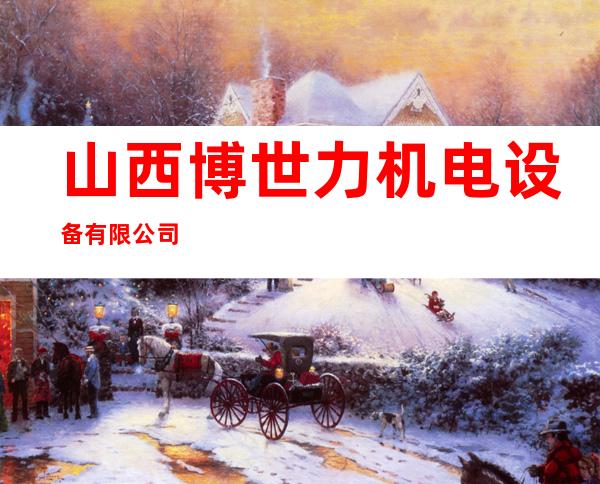 山西博世力机电设备有限公司