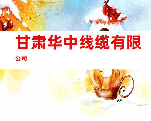 甘肃华中线缆有限公司