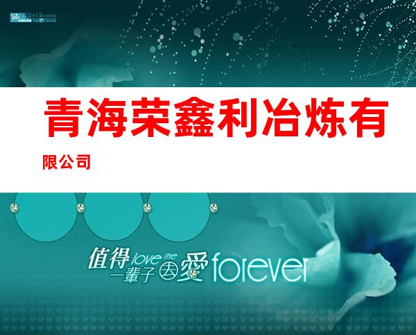 青海荣鑫利冶炼有限公司